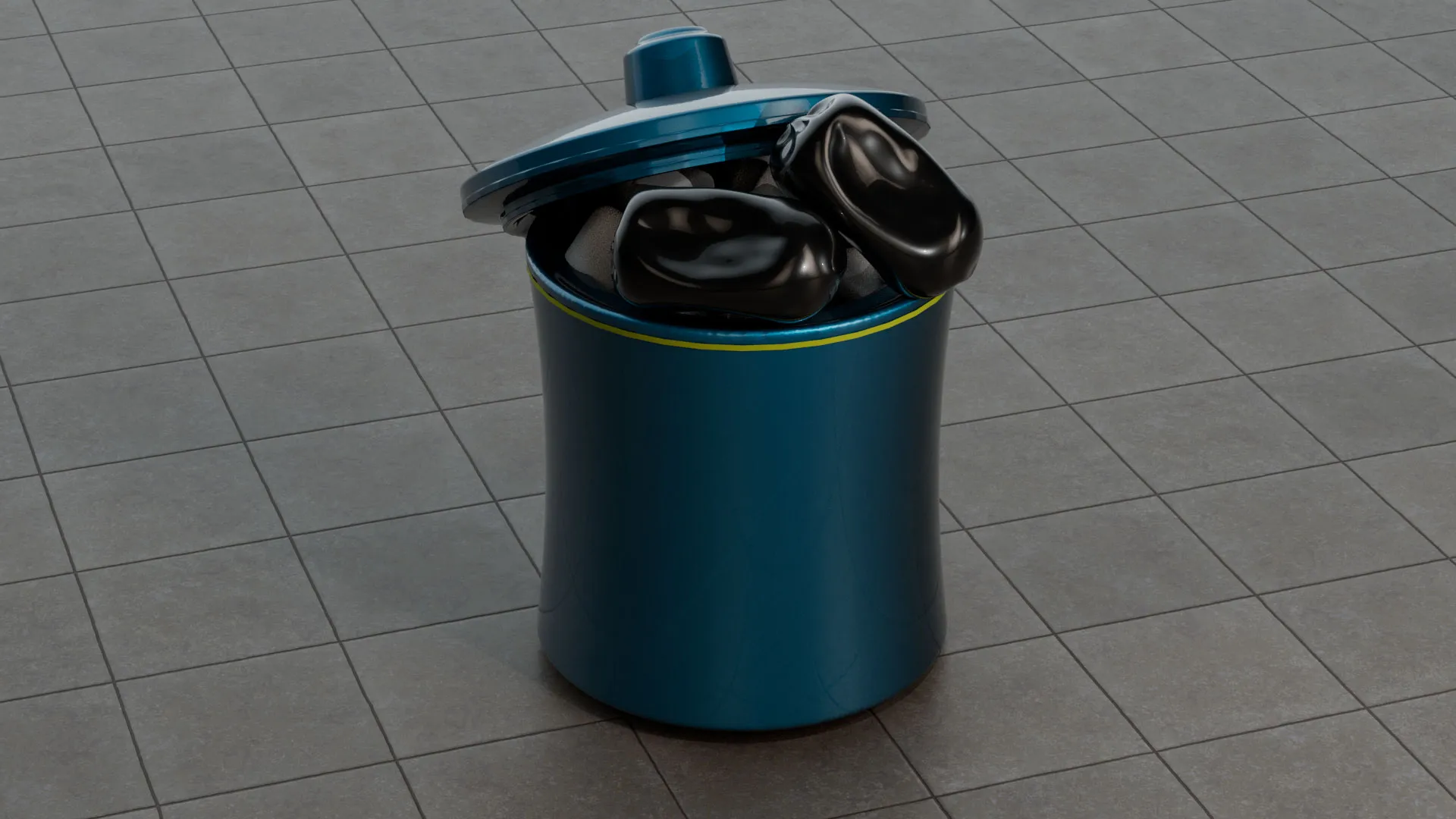 مدل سه بعدی قندان