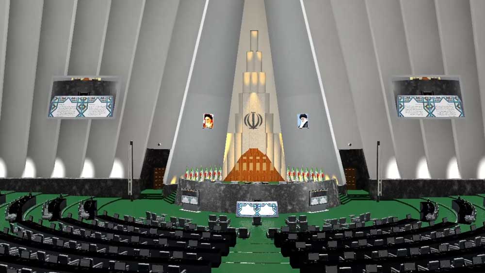مدل سه بعدی مجلس شورای اسلامی
