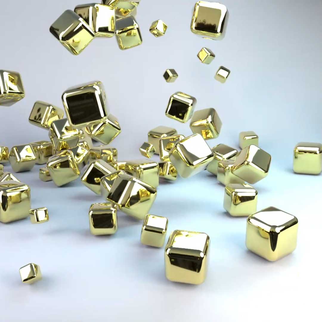 بارش شمش طلا